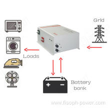 Inverter charger battery backup 4000W 48VDC 220VAC